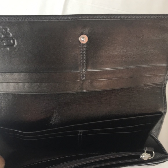 Coach  signature continental khaki canvas large wallet - Picture 6 of 13